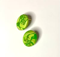 Image 1 of Isle Studs - Green