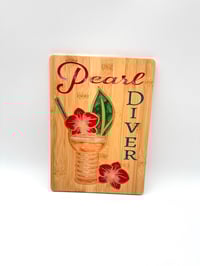 Image 1 of Pearl Diver Cocktail Board - Bamboo Wood