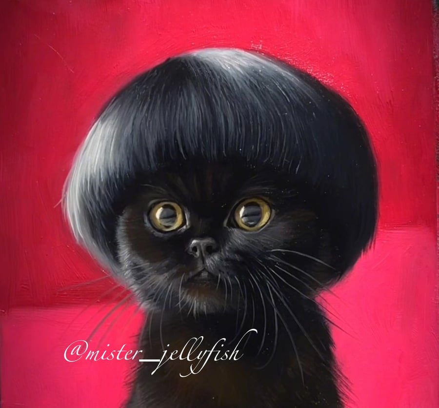 Image of "Little Edna" Original painting 