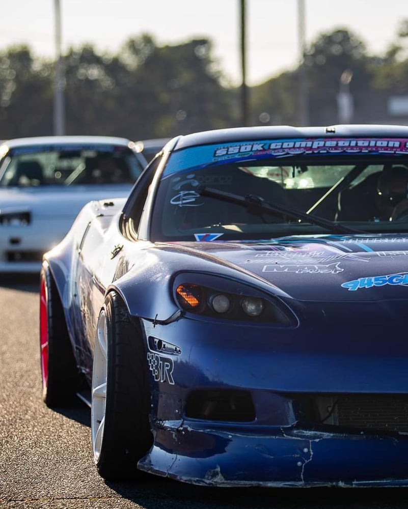 Image of C6R. D full widebody fenders front and rear