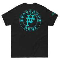 Image 4 of Naughty and Hori Classic Tee "Cyan Label"