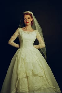Image 8 of 1950s Ballgown & Cape Set