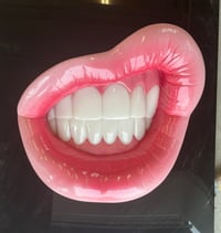 Image 1 of Colin Christian “Lipsex” Sculpture, Bitten Pink - Special Sale 50% OFF! 