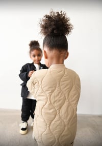 Image 1 of Tiny Human Collective Outwear Set