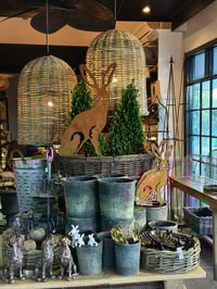 Image 2 of Rattan Bell Pendant