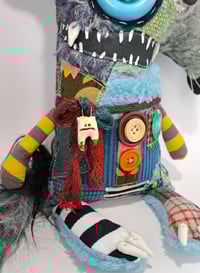Image 4 of "Benson" the wolf and "George" the chicken leg 