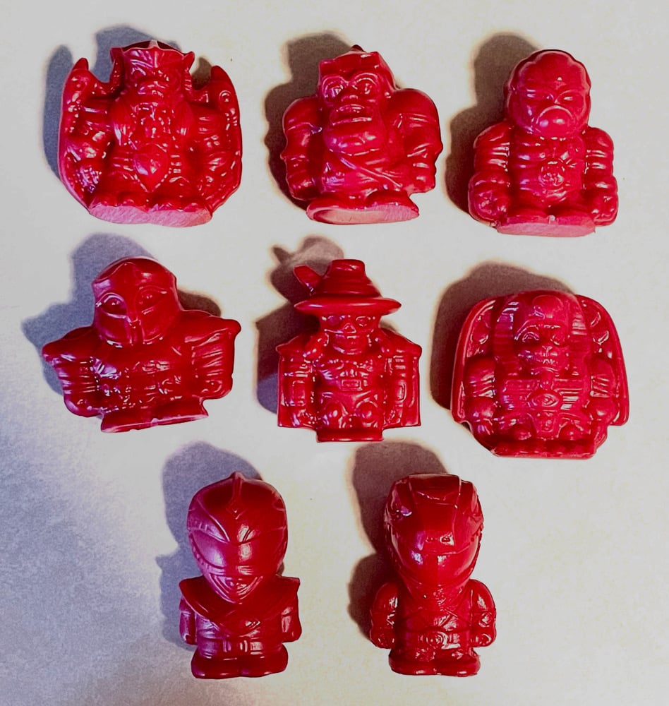 Image of PREORDER ZyuBuddies Red Set of 8