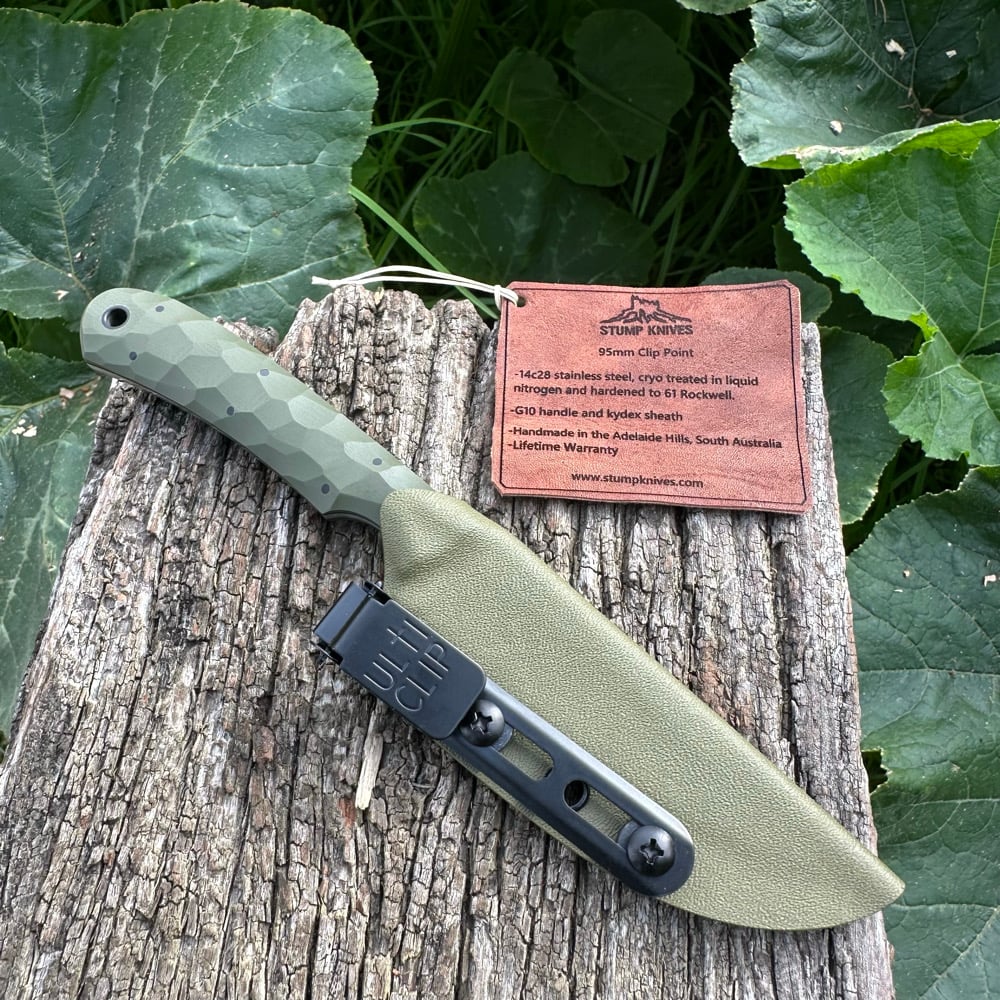 Image of 95mm Clip Point 14c28n g10