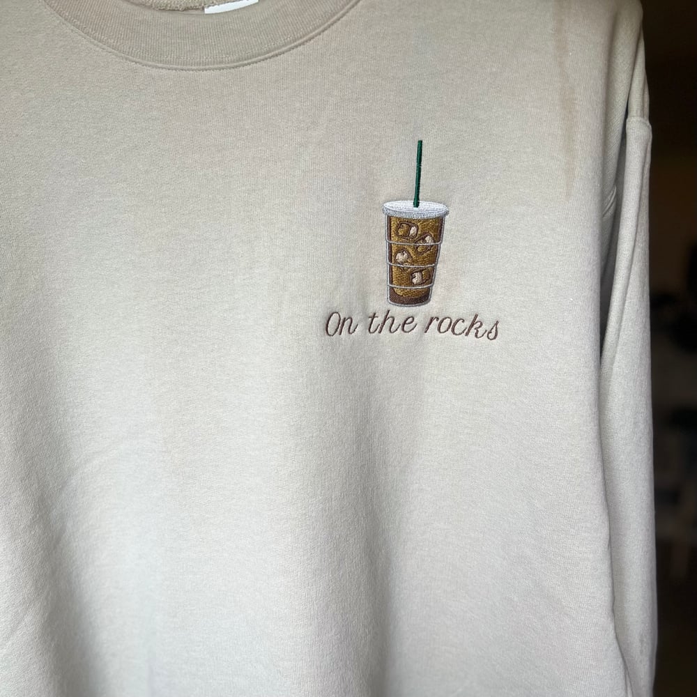 Image of Iced coffee crewneck 