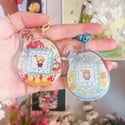 One Piece Tamagotchi Keychains