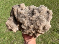 Image 14 of Smoky Champagne Druzy Quartz & Chalcopyrite Statement Cluster| #3075
