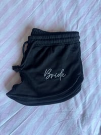 Image 1 of The “Bride After Dark” Running Shorts