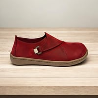 Image 1 of ROAMERS YAEL RED NUBUK