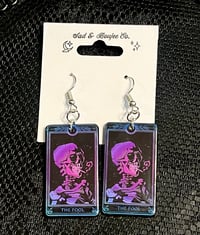 Image 2 of “THE FOOL” TAROT CARD EARRINGS