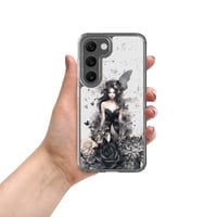 Image 7 of Dark Fairy and Flowers Goth Inspired Mystical Fantasy Clear Case for Samsung®