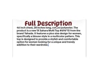 Image 7 of New 1X Yahada Multi top #696*10