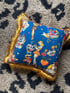 blue Pinup Girl with tiger print Cushion cover Image 12