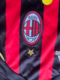 Image 4 of     AC Milan Golden Kaká #22 Retro Home Jersey
