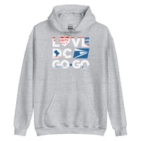 Image 1 of LOVEDCGOGO "US POSTAL" Unisex Hoodie (see color options)