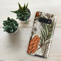 Image 6 of Art Nouveau Inspired Light and Airy Boho Floral Sketch Tough case for Samsung®