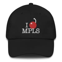 Image 1 of I [CHERRY] MPLS Dad Hat (Black)