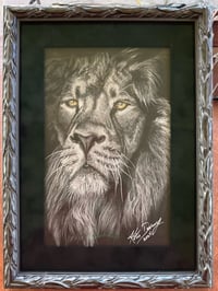 Image 4 of "Arion" Lion Signed and numbered PRINT