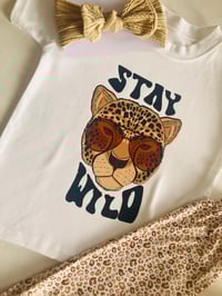 Image 2 of stay wild tee 
