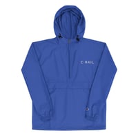 Image 4 of Logo Windbreaker by Champion [White Thread - 6 Color Options]