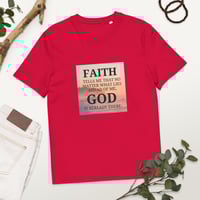 Image 15 of organic cotton t-shirt (Faith)
