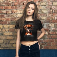 Image 3 of No Coffee Women’s Crop Tee