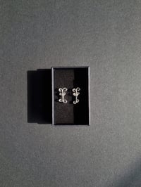 Image 1 of small ornament earstuds 