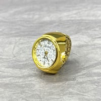 Image 5 of Hot Selling Finger Watch Ring Creative Movement Fashion Accessories Vintage Alloy Shell Quartz Watch