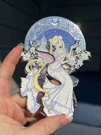 Image 2 of Moon Castle enamel pin - 2 options 