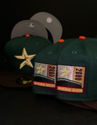Image 3 of New Era 59Fifty H-Town Evil Leprechaun 