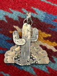 Image 2 of Cactus Pendant and Chain
