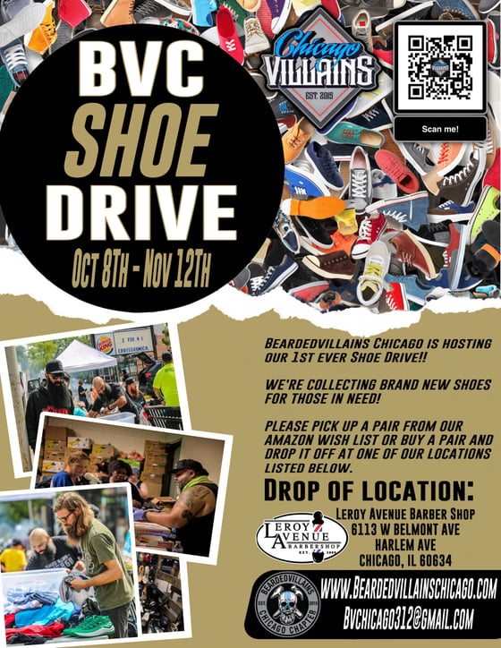 Image of Stay Positive, Work Hard, Make it Happen Shoe Drive - Donation