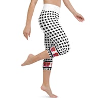 Image 3 of Polka Capri Leggings
