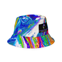 Image 2 of Dr Funkenstein's "Moon shadows" Bucket Hat