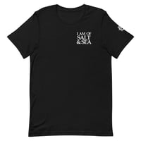 Image 2 of Of Salt & Sea Unisexy Tee - Black