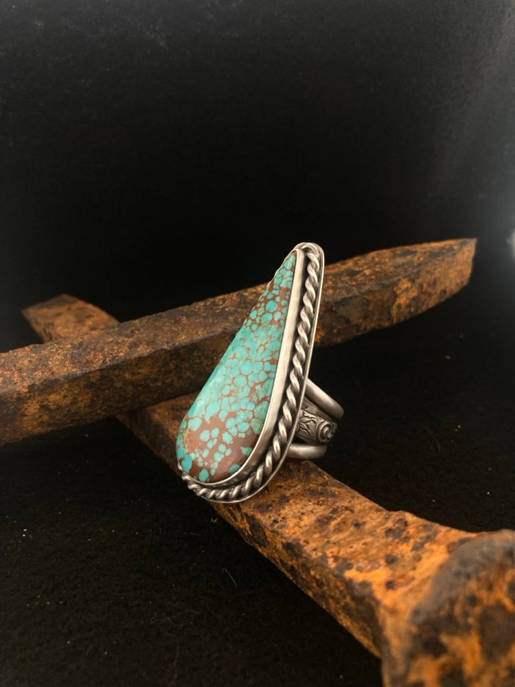 Kingman Turquoise Ring