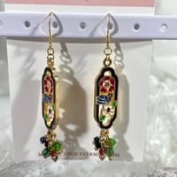 Image 2 of Jeweled Lantern Earrings