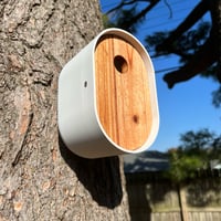 Image 5 of The Modern White Birdhouse