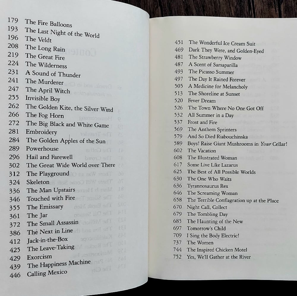 The Stories of Ray Bradbury