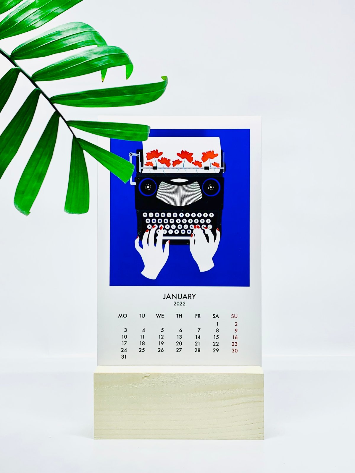 Image of Blue Calendar 2022 / Calendario Azul 2022