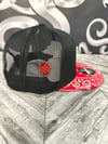 C10 Truck - Paisley Flat Bill Hat RED