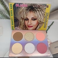 Blush contour and highlight palette 
