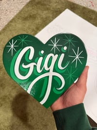 Custom Heart (green)