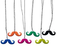 Image 2 of mustache necklace