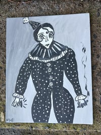 Image 2 of Black And White Clown 