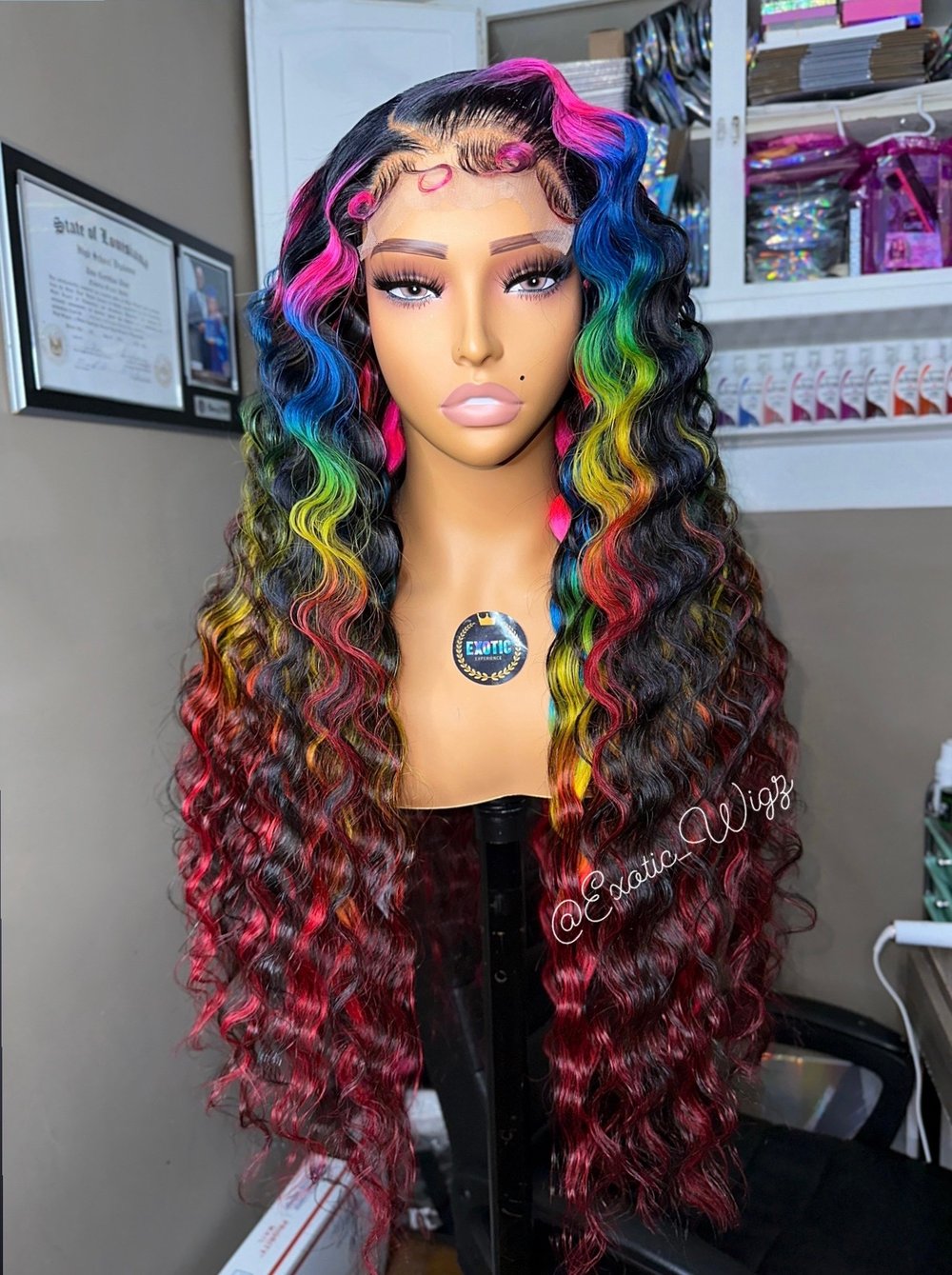 Skittles🖤🌈 | Exotic Wigz